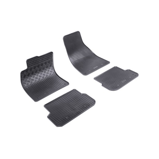 Rigum rubber car mats for Audi A6 (2006 -)