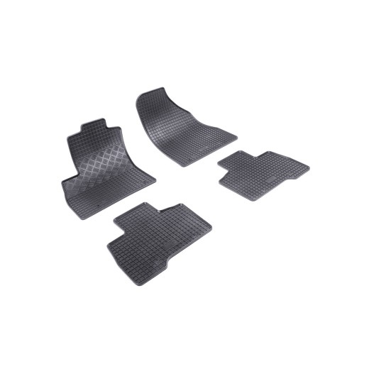 Rigum rubber car mats for Citroën Nemo 5 seats. (2008 -) / Fiat Fiorino 5 seats. (2008 -) / Peugeot Bipper 5 seats. (2008 -)