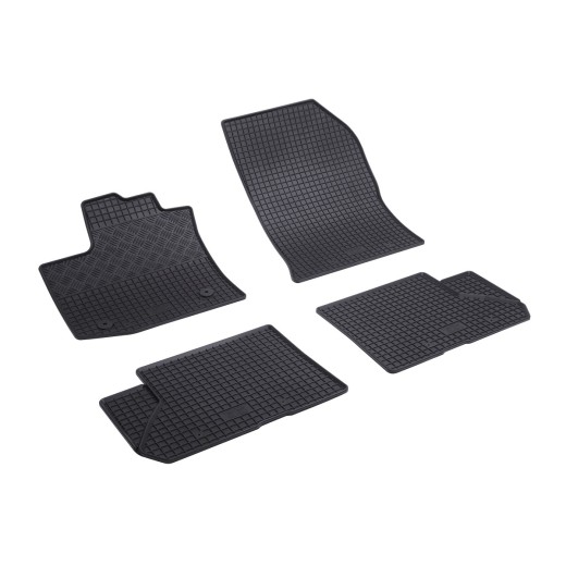 Rigum rubber car mats for Dacia Dokker 5 seats. (2013 -), Lodgy (2012 -)