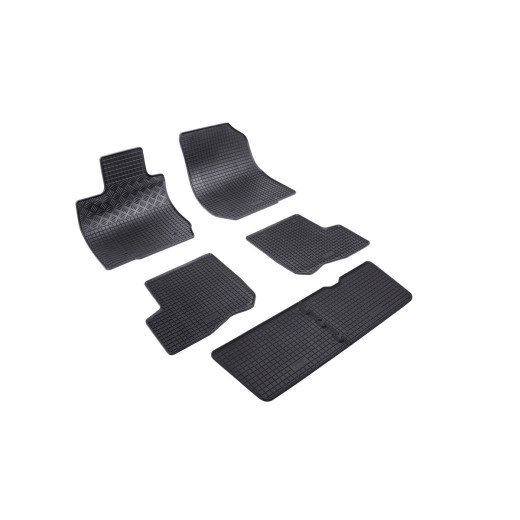 Rigum rubber car mats for Dacia Logan MCV 7 seats. (2007 -)