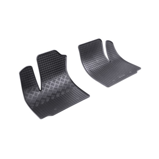 Rigum rubber car mats for Fiat Doblo 2 seats. (2001 -)