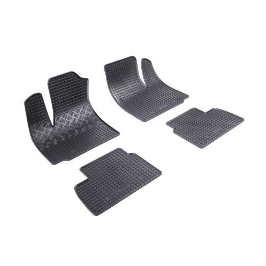 Rigum rubber car mats for Fiat Doblo 5 seats. (2001 -)