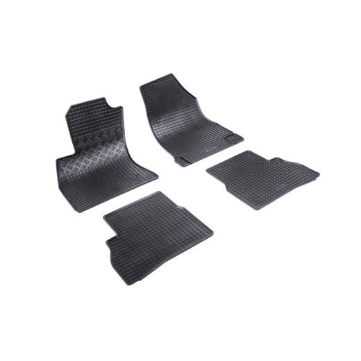 Rigum rubber car mats for Fiat Doblo 5 seats. (2010 -) / Opel Combo 5 seats. (2012 -)