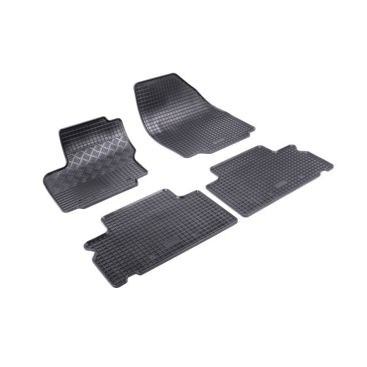 Rigum rubber car mats for Ford Galaxy 5 seats. (2007 -), S-Max (2007 -)
