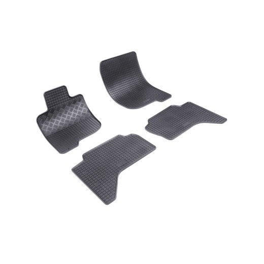 Rigum rubber car mats for Mitsubishi L200 (2007 -)