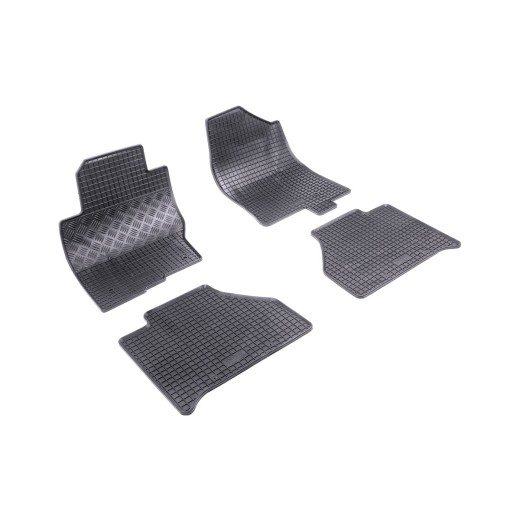 Rigum rubber car mats for Nissan Navara D/C (2010 -)