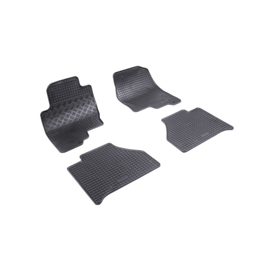 Rigum rubber car mats for Nissan Navara LE New (2007 -)