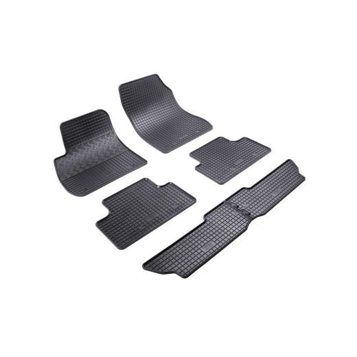 Rigum rubber car mats for Opel Zafira C 7 seats. (2012 -)