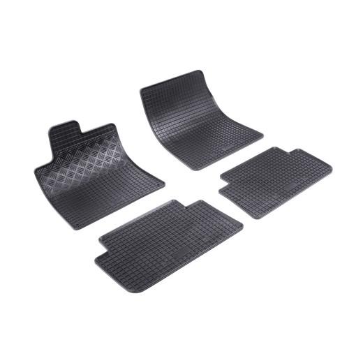 Rigum rubber car mats for Peugeot 407 (2004 -)