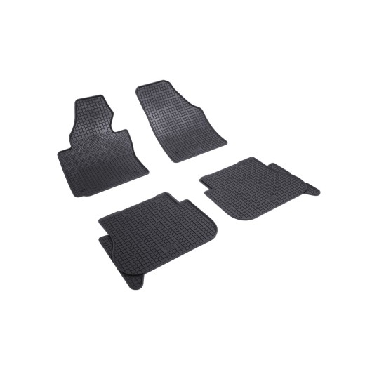 Rigum rubber car mats for Volkswagen Caddy 5 seats. (2005 -), Touran 5 seats. (2003 -)