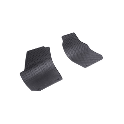 Rigum rubber car mats for Škoda Roomster Praktik 2 seats. (2006 -)
