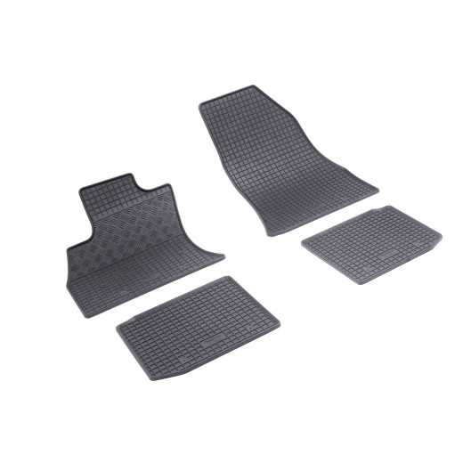 Rigum rubber car mats for Fiat 500L (2012 -)
