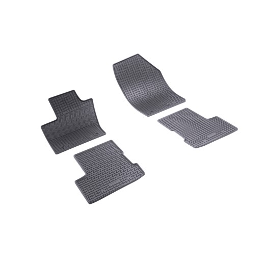 Rigum rubber car mats for Fiat 500X (2015 -)