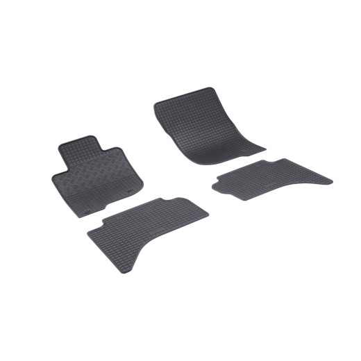 Rigum rubber car mats for Fiat Fullback (2016 -) / Mitsubishi L200 (2015 -)