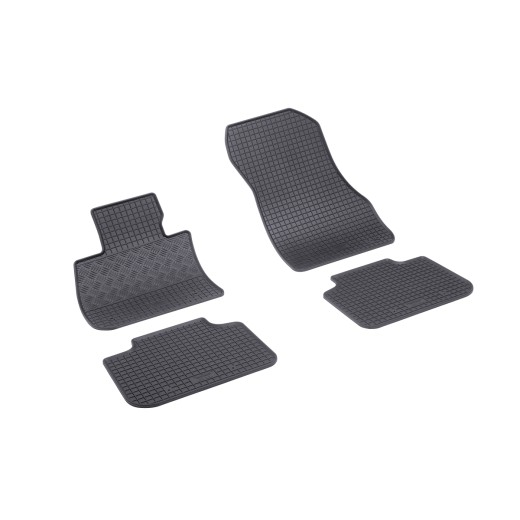 Rigum rubber car mats for BMW X1 F48 (2016 -), X1 U11 (2022 -), X2 F39 (2018 -) / Mini Countryman F60 (2017 - 2023)