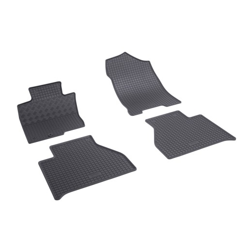 Rigum rubber car mats for Nissan Navara 4th part (2016 -) / Renault Alaskan 4th part (2014 -)