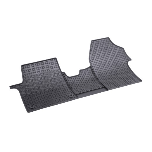 Rigum rubber car mats for Citroën Jumpy 2/3 seats. (2016 -) / Fiat Scudo 3 seats. (2022 -) / Opel Vivaro 2/3 seats. (2016 -), Vivaro-e 2/3 seats. (2020 -) / Peugeot Expert 2/3 seats. (2016 -) / Toyota Proace 2/3 seats. (2016 -)