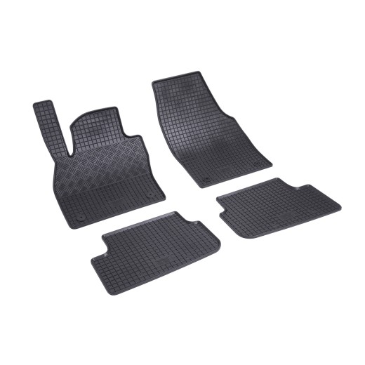 Rigum rubber car mats for Volkswagen Polo (2017 -), Taigo (2021 -) / Audi A1 (2019 -) / Seat Arona (2017 -), Ibiza (2017 -) / Skoda Fabia 4 (2021 -)
