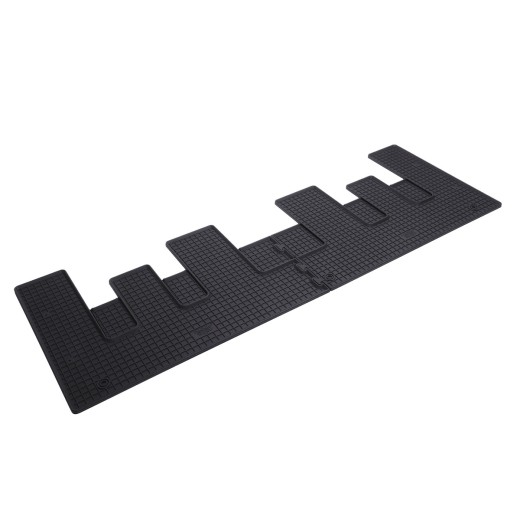 Rigum rubber car mats for Ford Tourneo Custom 2/3 seats. Season 2 (2018 -)