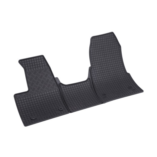 Rigum rubber car mats for Ford Tourneo Custom 2/3 seats. (2018 -)