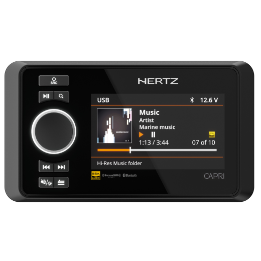 Hertz Capri HD1 control panel