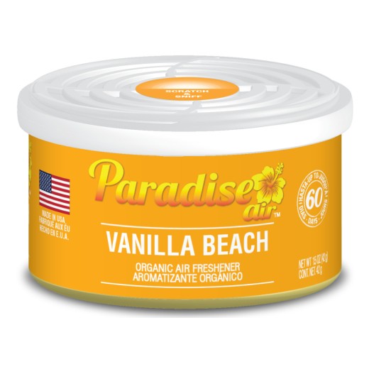 Air freshener Paradise Air Organic Air Freshener Vanilla Beach - Vanilla (42 g)