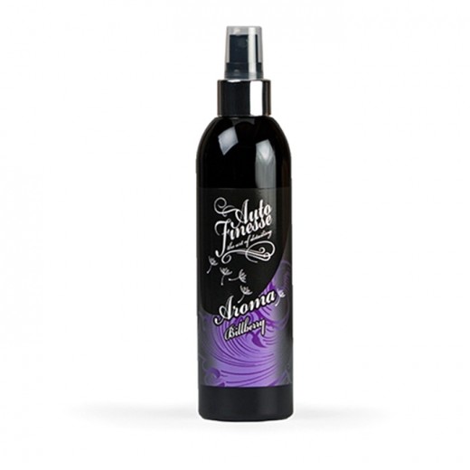 The scent of Auto Finesse Spray Air Freshener Billberry - blueberry