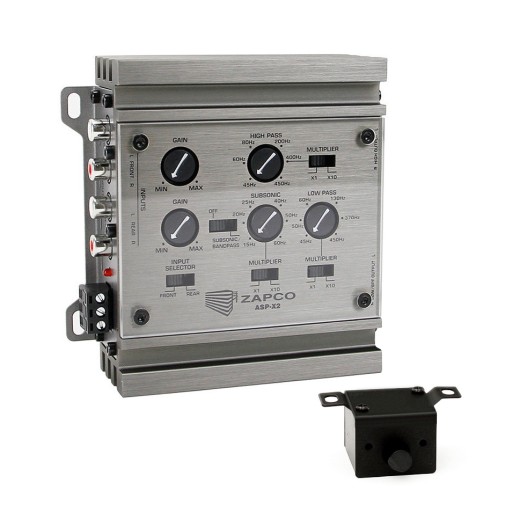 Zapco ASP-X2 dual-band electronic crossover