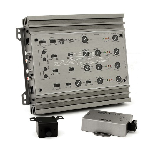 Zapco ASP-X4 four-way electronic crossover