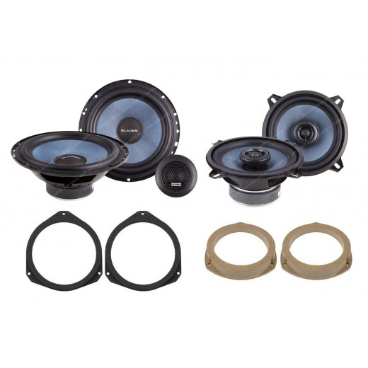 Speakers for Opel Corsa E set no. 2