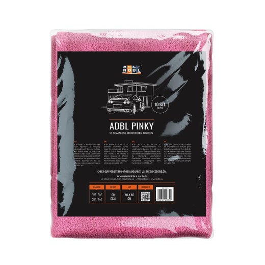 ADBL Pinky Microfiber Cloths