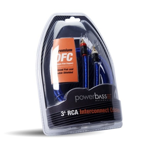 Powerbass ARCA-3 signal cables