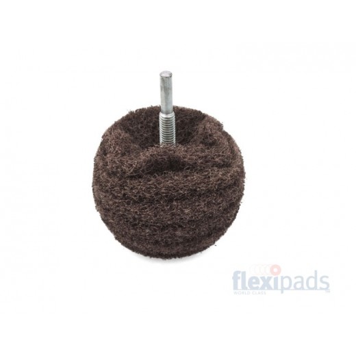Flexipads Brown Coarse Scruff Ball 75