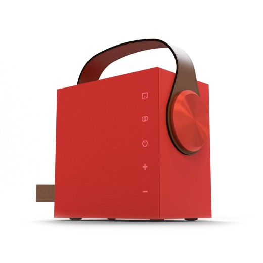 Morel Biggie Ruby Red Portable Speaker