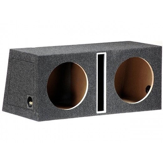 Bass reflex double speaker Basser B1250SX2