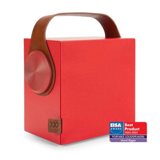 Morel Biggie Ruby Red Portable Speaker