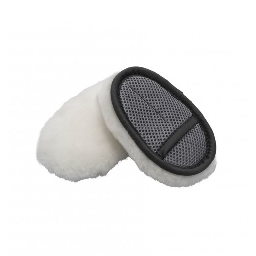 Gloves Flexipads Finger Merino Swirl Free Soft Wool Wash Mitt