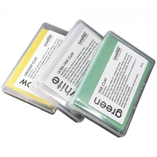 CarPro Clay Bar Kit (3 x 100g)