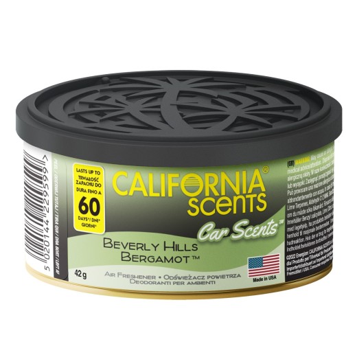 Fragrance California Scents Beverly Hills Bergamot