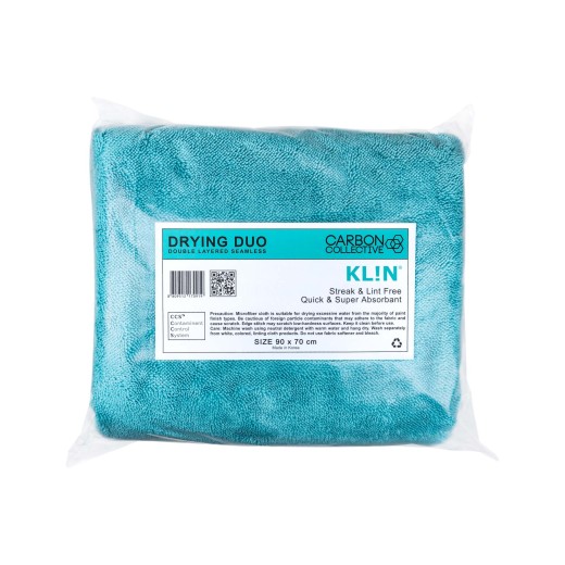 Carbon Collective by KLiN Drying Towel – Drying Duo Large 1200GSM