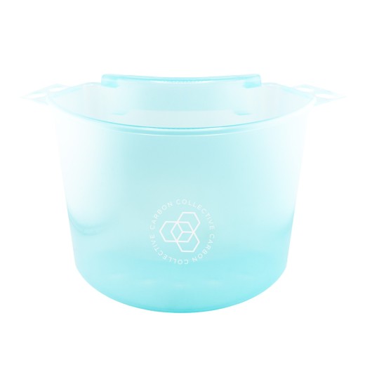 Carbon Collective Detailing Bucket Organizer (Clear Teal)