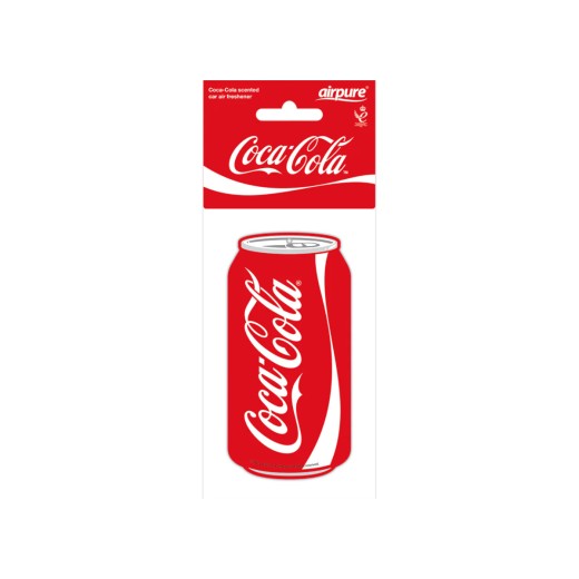 Airpure Coca-Cola air freshener hanging fragrance, Coca Cola Original fragrance - can