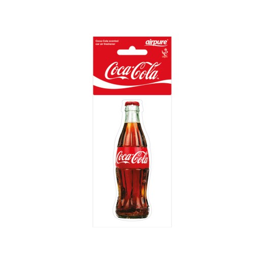 Airpure Coca-Cola air freshener hanging fragrance, Coca Cola Original fragrance - bottle