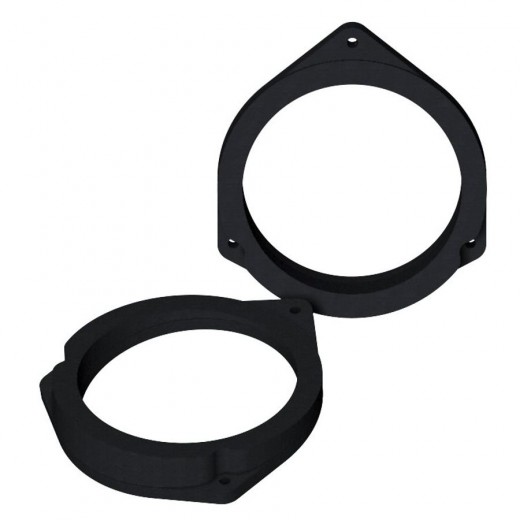 MDF reduction under speakers for Fiat Doblo