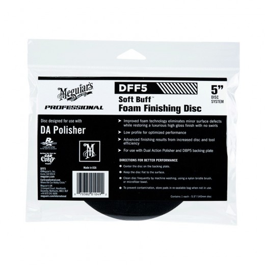 Meguiar's Soft Buff Foam Finishing Disc 5"