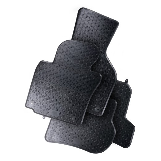 Geyer & Hosaja rubber car mats for Skoda Octavia 2 / Seat Leon (2005 - 2012)