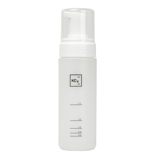 Foaming bottle with Koch scale 150 ml