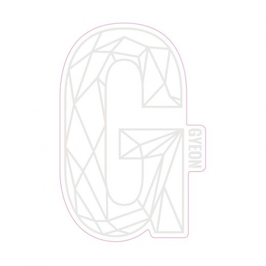 Gyeon G Sticker White (200x131.3 mm)