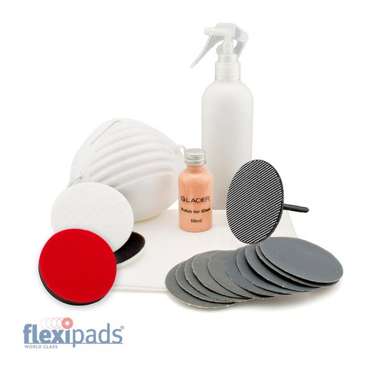 Flexipads Glacier Advanced Glass Polishing Kit 75