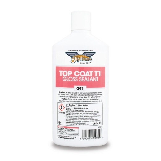 Gliptone Liquid Leather GT1 Top Coat T1 Gloss Sealant (250 ml)